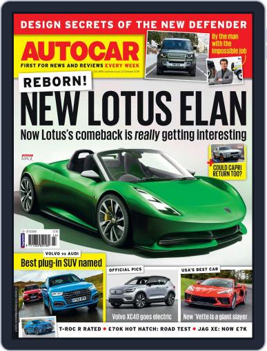 Autocar October 23rd, 2019 Digital Back Issue Cover