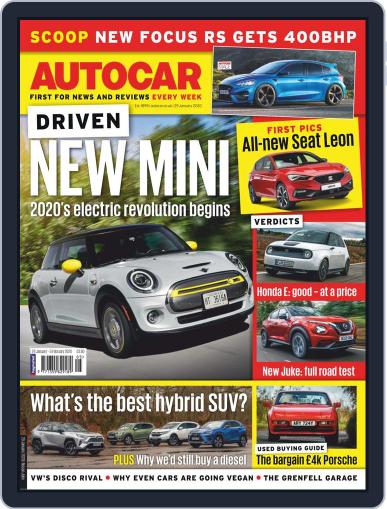Autocar January 29th, 2020 Digital Back Issue Cover