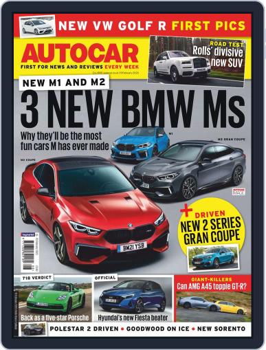 Autocar February 19th, 2020 Digital Back Issue Cover