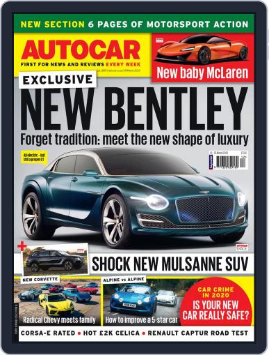 Autocar March 18th, 2020 Digital Back Issue Cover