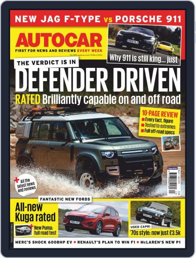 Autocar March 25th, 2020 Digital Back Issue Cover