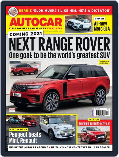 Autocar April 15th, 2020 Digital Back Issue Cover