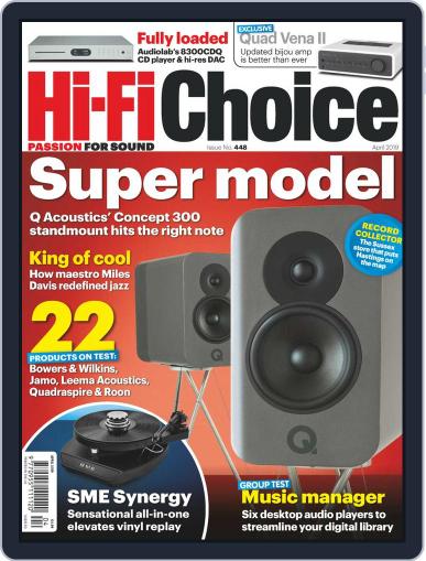 Hi-Fi Choice April 1st, 2019 Digital Back Issue Cover