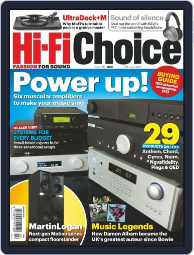 Hi-Fi Choice February 1st, 2020 Digital Back Issue Cover