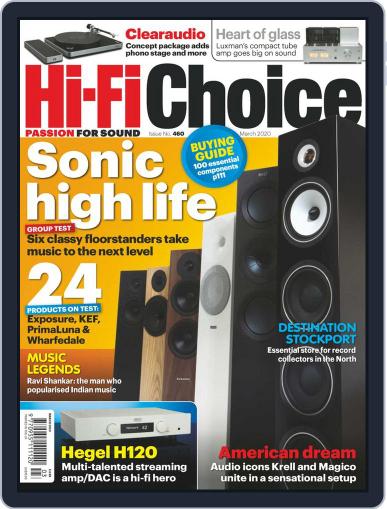 Hi-Fi Choice March 1st, 2020 Digital Back Issue Cover