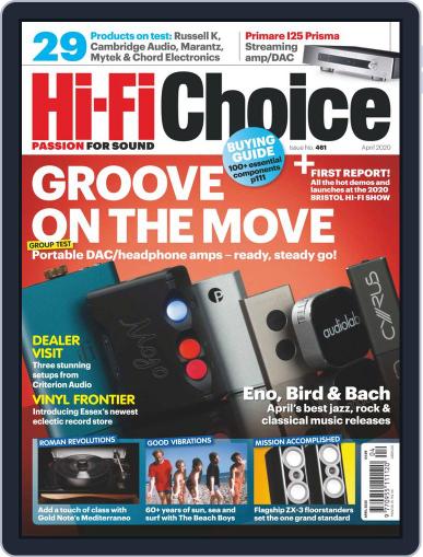 Hi-Fi Choice April 1st, 2020 Digital Back Issue Cover