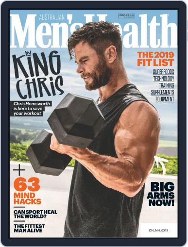 Men's Health Australia March 1st, 2019 Digital Back Issue Cover