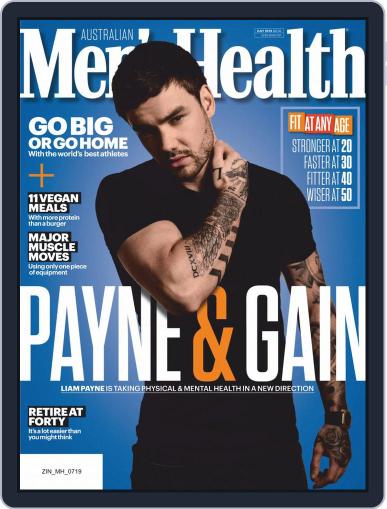 Men's Health Australia July 1st, 2019 Digital Back Issue Cover
