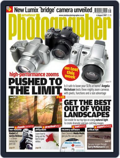 Amateur Photographer August 1st, 2007 Digital Back Issue Cover