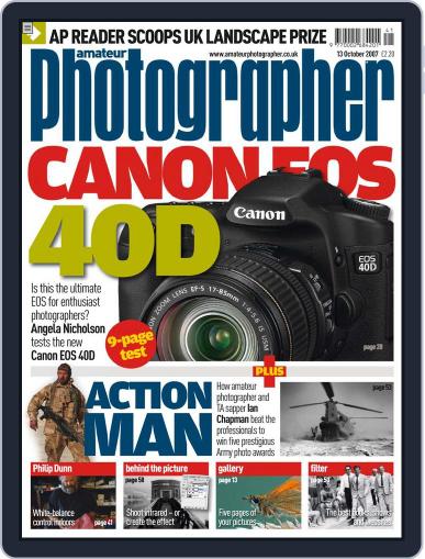 Amateur Photographer October 12th, 2007 Digital Back Issue Cover