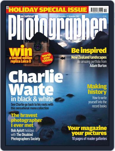 Amateur Photographer December 17th, 2007 Digital Back Issue Cover