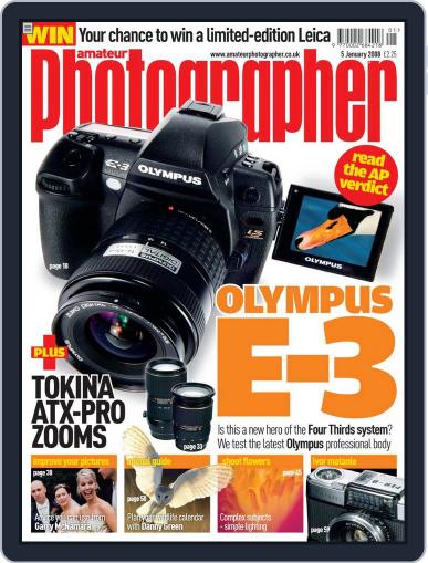 Amateur Photographer January 7th, 2008 Digital Back Issue Cover