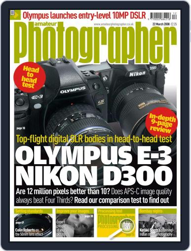 Amateur Photographer March 18th, 2008 Digital Back Issue Cover