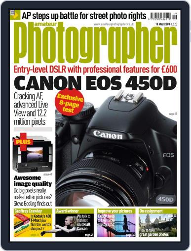 Amateur Photographer May 5th, 2008 Digital Back Issue Cover