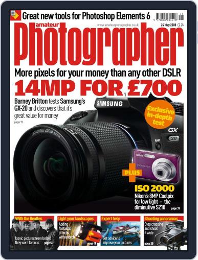 Amateur Photographer May 20th, 2008 Digital Back Issue Cover