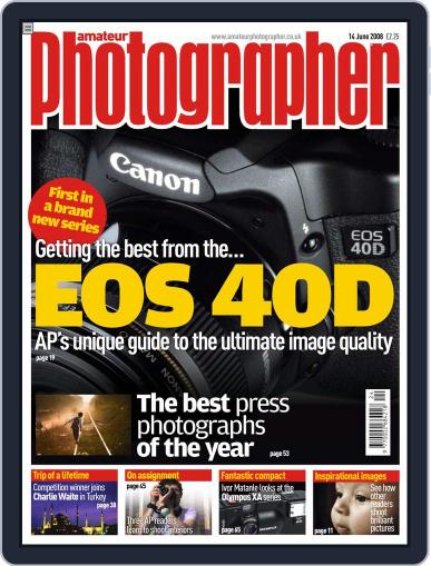 Amateur Photographer June 9th, 2008 Digital Back Issue Cover