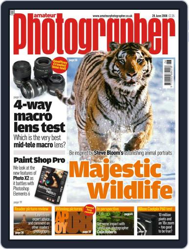 Amateur Photographer June 23rd, 2008 Digital Back Issue Cover