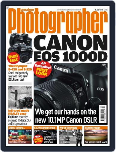 Amateur Photographer June 30th, 2008 Digital Back Issue Cover