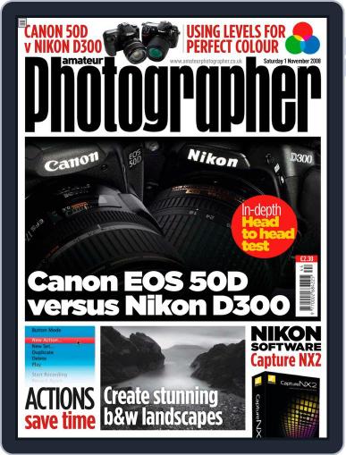 Amateur Photographer October 28th, 2008 Digital Back Issue Cover