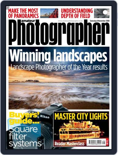 Amateur Photographer November 4th, 2008 Digital Back Issue Cover