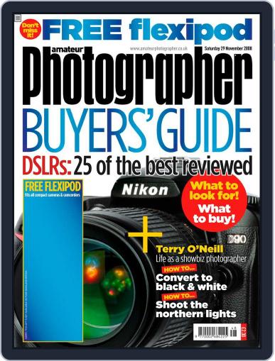 Amateur Photographer November 24th, 2008 Digital Back Issue Cover
