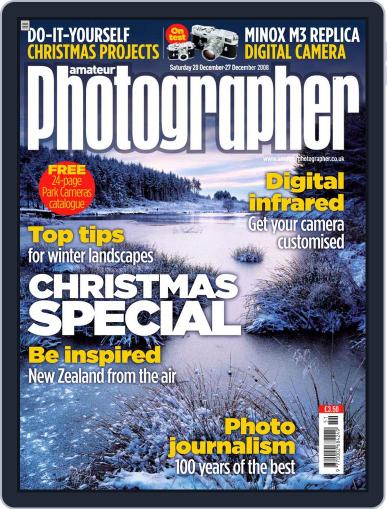 Amateur Photographer December 15th, 2008 Digital Back Issue Cover