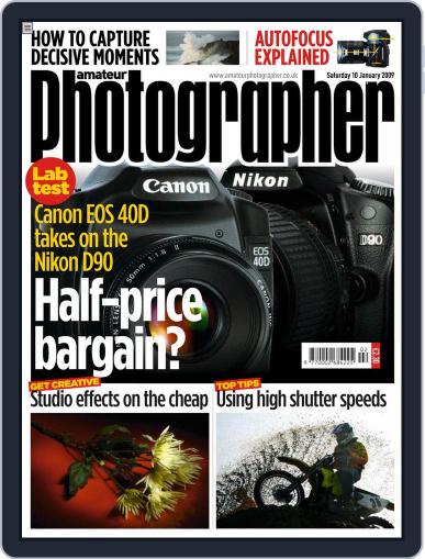Amateur Photographer January 7th, 2009 Digital Back Issue Cover