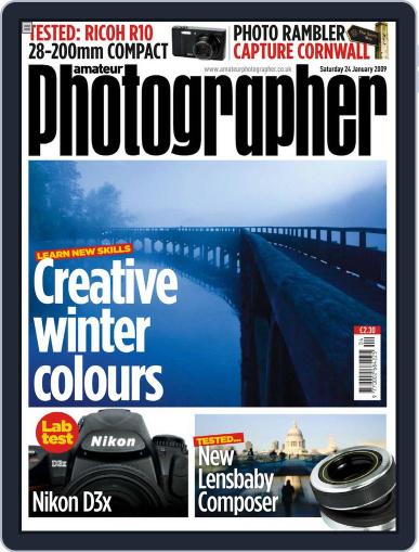 Amateur Photographer January 17th, 2009 Digital Back Issue Cover