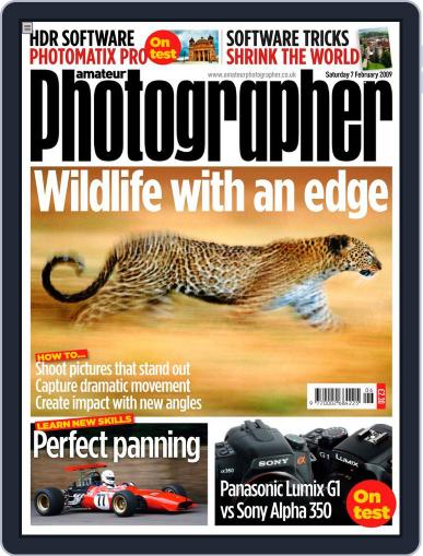 Amateur Photographer February 3rd, 2009 Digital Back Issue Cover