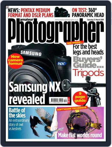 Amateur Photographer March 16th, 2009 Digital Back Issue Cover