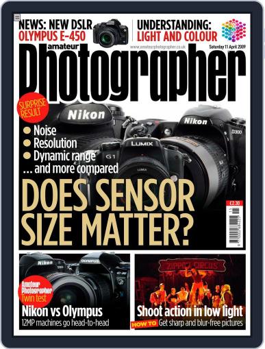 Amateur Photographer April 6th, 2009 Digital Back Issue Cover