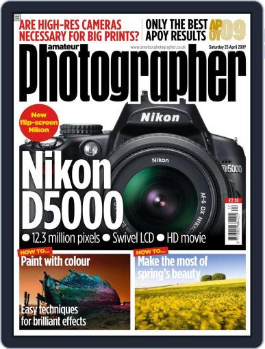 Amateur Photographer April 20th, 2009 Digital Back Issue Cover