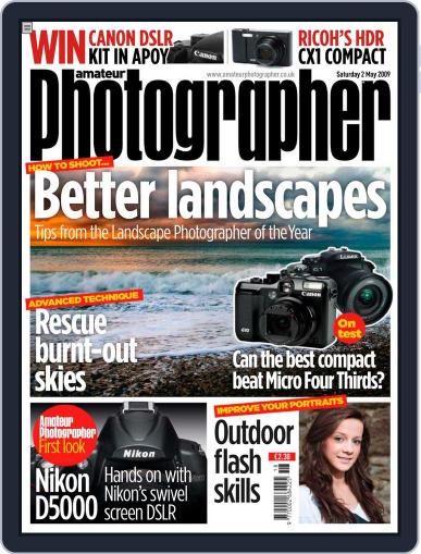Amateur Photographer April 28th, 2009 Digital Back Issue Cover