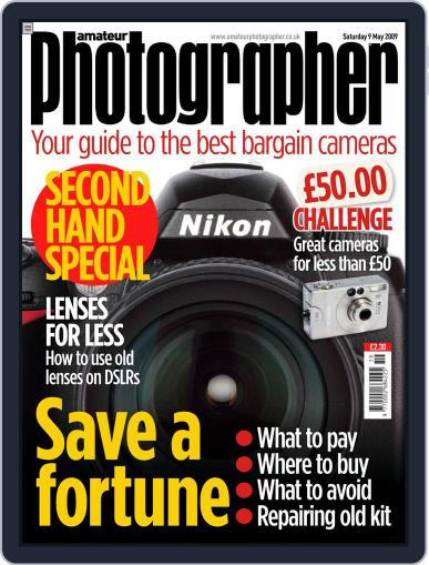 Amateur Photographer May 5th, 2009 Digital Back Issue Cover