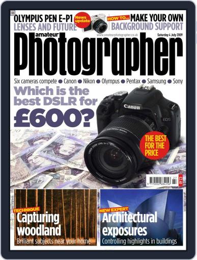 Amateur Photographer June 29th, 2009 Digital Back Issue Cover