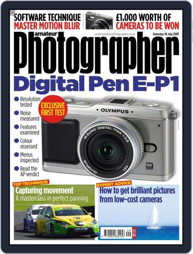 Amateur Photographer July 14th, 2009 Digital Back Issue Cover