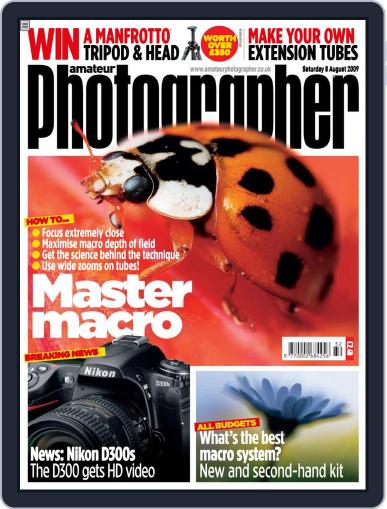 Amateur Photographer August 4th, 2009 Digital Back Issue Cover