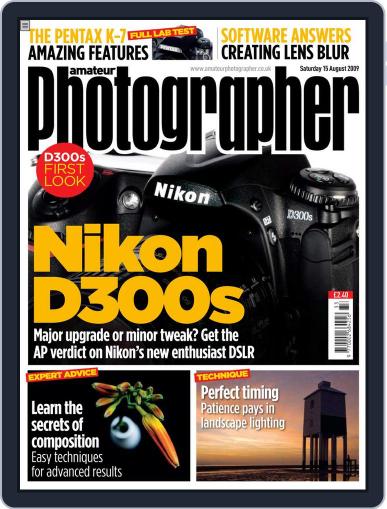 Amateur Photographer August 10th, 2009 Digital Back Issue Cover