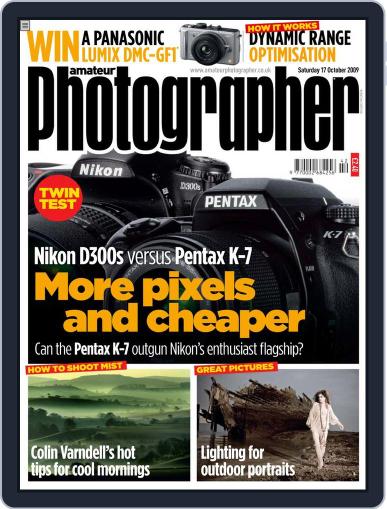 Amateur Photographer October 13th, 2009 Digital Back Issue Cover