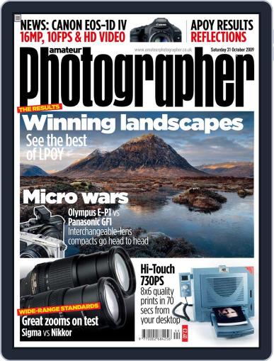 Amateur Photographer October 26th, 2009 Digital Back Issue Cover