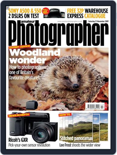 Amateur Photographer November 17th, 2009 Digital Back Issue Cover