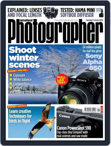 Amateur Photographer January 4th, 2010 Digital Back Issue Cover