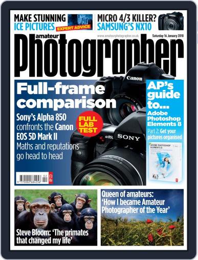 Amateur Photographer January 10th, 2010 Digital Back Issue Cover