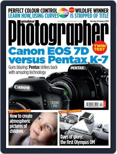 Amateur Photographer January 25th, 2010 Digital Back Issue Cover