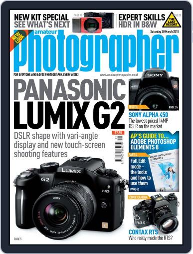 Amateur Photographer March 15th, 2010 Digital Back Issue Cover
