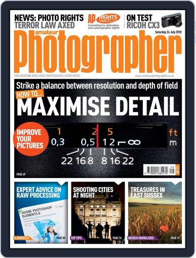 Amateur Photographer July 19th, 2010 Digital Back Issue Cover