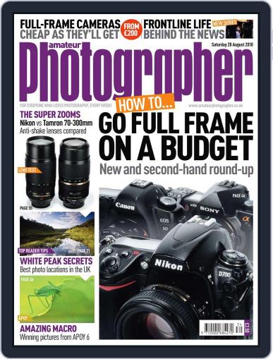 Amateur Photographer August 23rd, 2010 Digital Back Issue Cover
