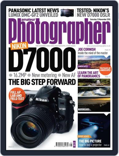 Amateur Photographer November 9th, 2010 Digital Back Issue Cover