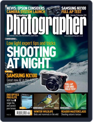 Amateur Photographer December 6th, 2010 Digital Back Issue Cover