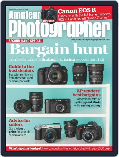 Amateur Photographer September 22nd, 2018 Digital Back Issue Cover